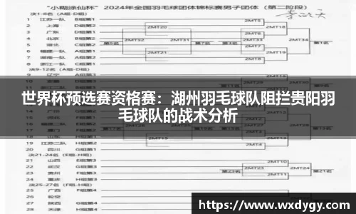 世界杯预选赛资格赛：湖州羽毛球队阻拦贵阳羽毛球队的战术分析